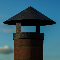 ШАПКА ЗА КОМИН Ф150 БГ