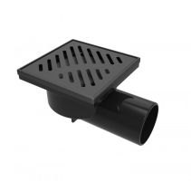 СИФОН PVC РОГОВ ЧЕРЕН МАТ ICD 6414MB