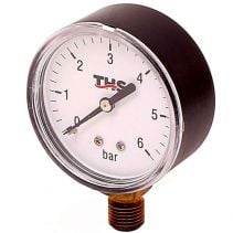 МАНОМЕТЪР РАДИАЛЕН 0 - 6 БАРА Ф60 THS