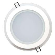 ПАНЕЛ LED СМ СТЪКЛО КРЪГ 15W 30K