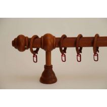 КОРНИЗ ДЪРВЕН ЕДИНИЧЕН Ф28 КАНЕЛА 3.0М/БР