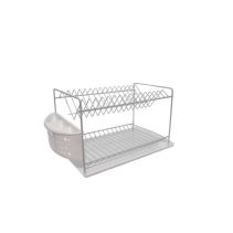 СУШИЛНИК ЧИНИИ 2Н БЯЛ С ПЛАСТМ.КОШ