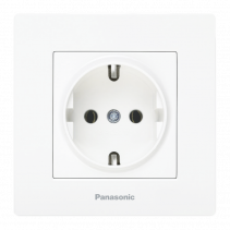 КОНТАКТ ПАНАСОНИК ЕДИНИЧЕН КАРЕ БЯЛ