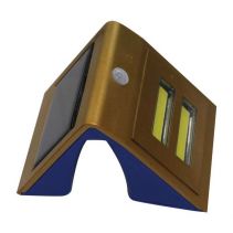 ЛАМПА СТЕННА СОЛАРНА 5W GOLD SL201B