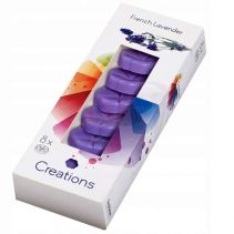 СВЕЩ АРОМАТНА ЧАЕНА 8БР MAXI ЛАВАНДУЛА