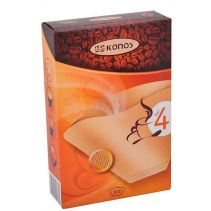ФИЛТЪР ЗА КАФЕ KONOS К04 /100БР.КУТИЯ