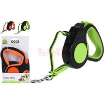 ПОВОД ЗА КУЧЕ С ВЪЖЕ/АВТОМАТ 5М/ДО 20КГ