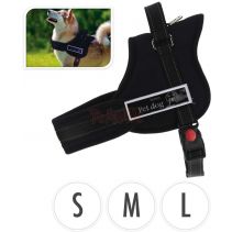 НАГРЪДНИК ЗА КУЧЕ S/M/L ЧЕРЕН