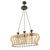 ПЛАФОНИЕРА ХЕЛИН СВ. ДЪРВО 3XE27 H310 Ф6