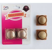 СТОПЕР ЗА ВРАТА ЛЕПЯЩ КАФЯВ PVC /04253/