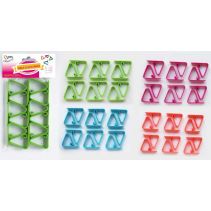 ЩИПКА ЗА ПОКРИВКА ЗА МАСА 12 БР. ЦВЕТНИ