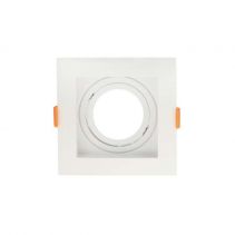 ЛУНА ЗА ВГРАЖДАНЕ КВАДРАТ БЯЛА GU10