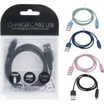 КАБЕЛ USB/LIGHTING 1A 1M CHARGING/DATA