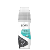 ТЕЧНА БОЯ ЗА КОЖА SILVER 75 МЛ ЧЕРНА