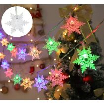 ОСВЕТЛЕНИЕ ЗВЕЗДИ 20LED 3М 3AA ЦВЕТНИ