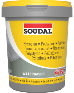 ЛЕПИЛО SOUDAL ПОЛИСТИРЕНОВО БЯЛО 1КГ