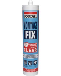 ЛЕПИЛО МОНТАЖ ФИКС SOUDAL ПРОЗРАЧНО 280МЛ
