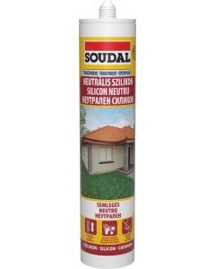 СИЛИКОН SOUDAL НЕУТРАЛЕН ПРОЗРАЧЕН 280МЛ/15