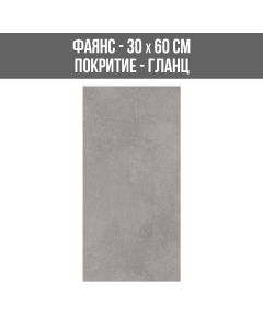 ФАЯНС NIL GREY 30/60