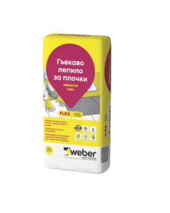 ЛЕПИЛО ЗА ПЛОЧКИ WEBER ГРЕС C2TE ФЛЕКС