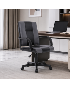 ОФИС СТОЛ MC157 57/57,5/89-99 ЧЕРЕН+СИВ