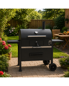 МЕТАЛНО БАРБЕКЮ НА ВЪГЛИЩА SMOKER XL Д151/Ш61/В126