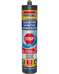 СИЛИКОН SOUDAL САНИTАРЕН СИВ 280МЛ/15
