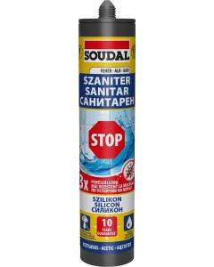 СИЛИКОН SOUDAL САНИТАРЕН БЯЛ 280МЛ/15