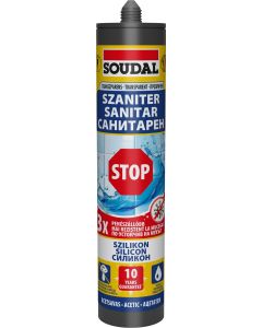 СИЛИКОН SOUDAL САНИТАРЕН ПРОЗРАЧЕН 280МЛ/15