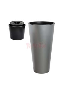 САКСИЯ ВИСЯЩА LADY Ф25/48 PVC СИВА