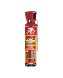 ПЯНА МОНТАЖНА SOUDAL РЪЧНА 500МЛ+100МЛ/12