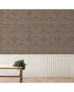 ТАПЕТ 1037-16 ВИНИЛ ЛУКС БАРОК КАФЯВ/16