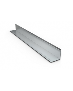 ЪГЪЛ АЛУМ. 25/25ММ СРЕБРО МАТ 2.70М