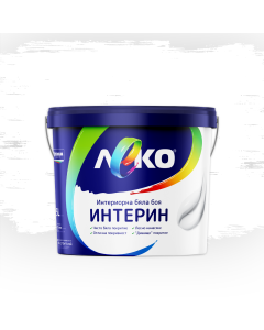 ЛАТЕКС ЛЕКО ИНТЕРИН БЯЛ 8.5Л/1
