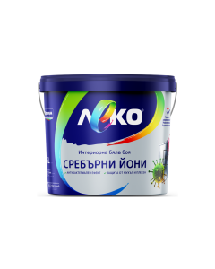 ЛАТЕКС ЛЕКО СЪС СРЕБЪРНИ ЙОНИ 8.5Л/1