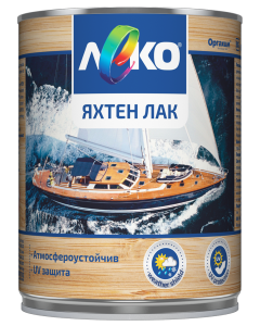 ЛАК ЯХТЕН ЛЕКО 650МЛ/6