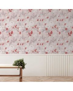 ТАПЕТ ВИНИЛ РОЗИ БЕЖ