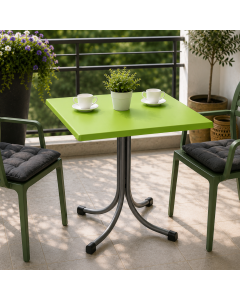 ГРАДИНСКА МАСА LADIN PVC 75/75/73 СМ ЗЕЛЕНА