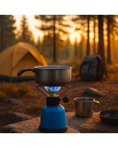 КОТЛОН ЗА КЪМПИНГ 190ГР РАЗЛИЧНИ ЦВЕТОВЕ