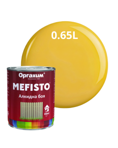 АЛКИДНА БОЯ MEFISTO RAL 1018 ЖЪЛТА 0.65Л/6