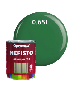 АЛКИДНА БОЯ MEFISTO RAL 6032 ЗЕЛЕНА 0.65Л/6