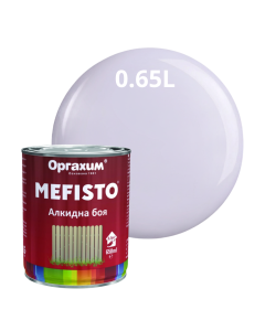 АЛКИДНА БОЯ MEFISTO RAL 9010 БЯЛА 0.65Л/6