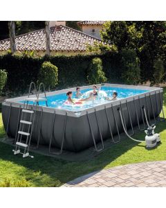 БАСЕЙН С МЕТАЛНА РАМКА ULTRA XTR С ФИЛТЪР И ПОМПА 732/366/132 СМ