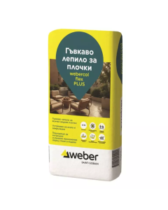 ЛЕПИЛО ПЛОЧКИ WEBER FLEX PLUS C2TE 25КГ