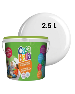 БОЯ ИНТЕРИОРНА CASA BELLA БЯЛА 2.5Л