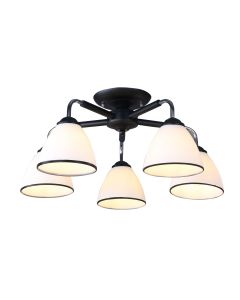 ПОЛИЛЕЙ RENY 5ХЕ27 ХРОМ/ЧЕРЕН