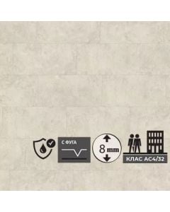 ЛАМИНАТ ВОДОУСТОЙЧИВ 56019, 280/605/AC4 8ММ/ 2,367 КВ.М В ПАКЕТ