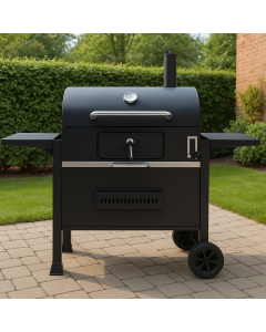 МЕТАЛНО БАРБЕКЮ НА ВЪГЛИЩА SMOKER XL Д151/Ш61/В126