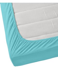 ЧАРШАФ С ЛАСТИК 160/200+25 РАНФОРС, WAVE, ТЮРКОЗ