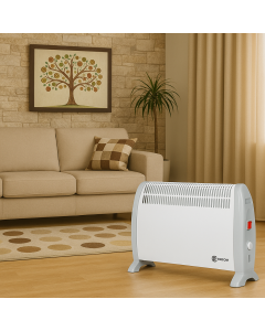 КОНВЕКТОР ЕЛДОМ CFV2000 БЯЛ С ВЕНТИЛАТОР